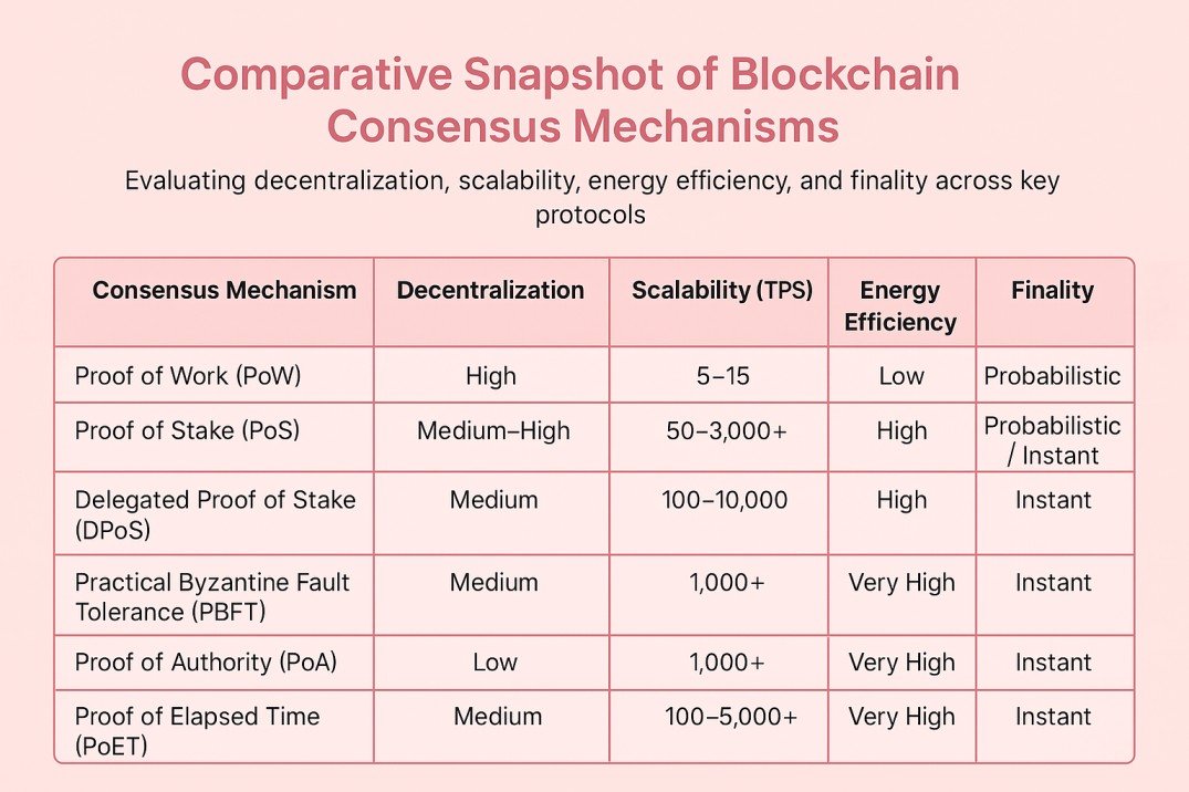 Types of Consensus Mechanisms – Lotus Crypoos