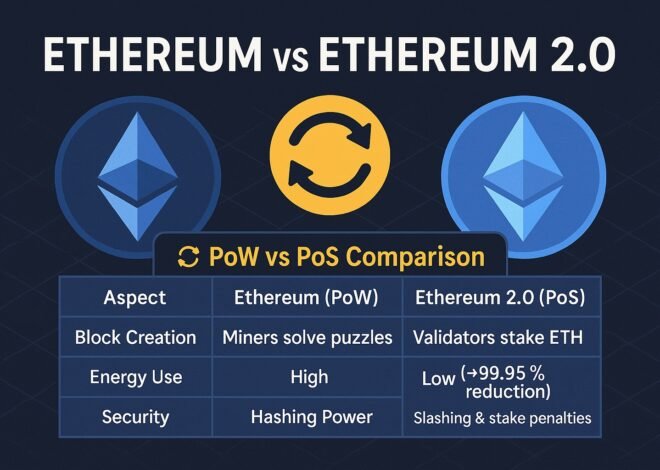 Ethereum vs Ethereum 2.0: What’s the Difference?