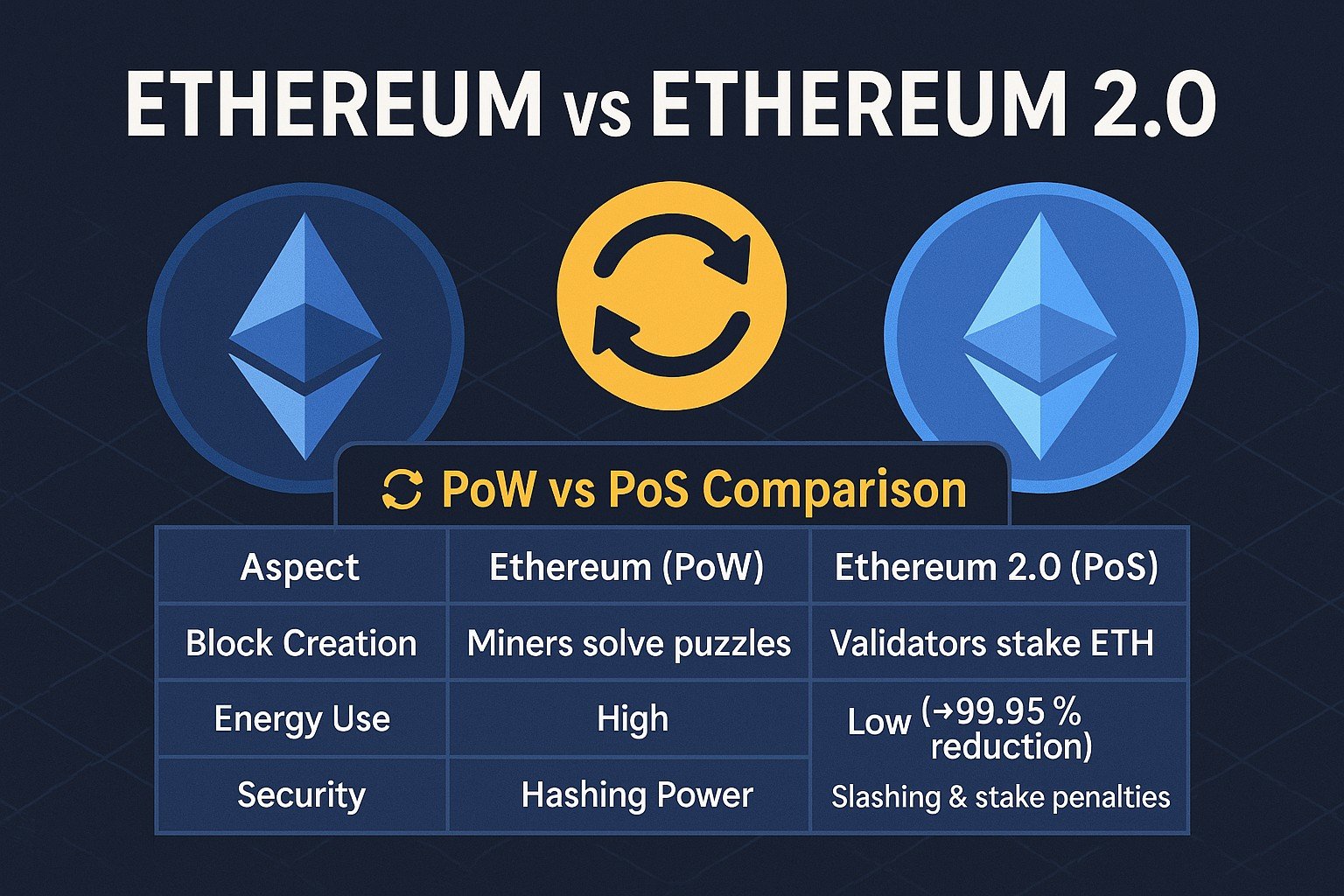 Ethereum vs Ethereum 2.0: What’s the Difference?